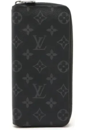 LOUIS VUITTON Pre-owned, Mężczyzna, Czarny, ONE SIZE, Pre-owned portfele płócienne