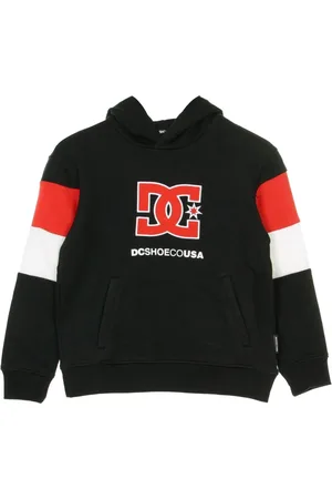 Dcshoes Bluzy, Mężczyzna, Czarny, S, Lekki kaptur w kolorze czarnym