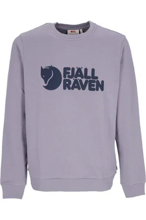 Fjällräven Bluzy, Mężczyzna, Szary, S, Bluza z logo Flint Grey