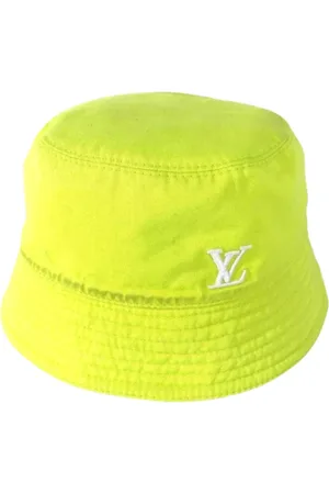 LOUIS VUITTON Pre-owned, Kobieta, Żółty, ONE SIZE, Bawełna, Pre-owned Cotton hats