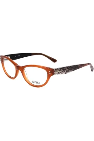 Guess Akcesoria, unisex, Pomarańczowy, ONE SIZE, Amber Plastikowe Oprawki Okularów