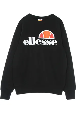 Ellesse Bluzy, Mężczyzna, Szary, L, Antracytowy Crewneck Sweatshirt dla Mężczyzn