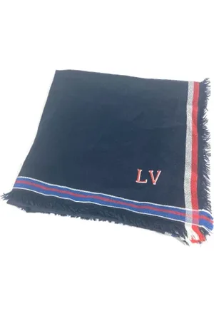 LOUIS VUITTON Pre-owned, Kobieta, Niebieski, ONE SIZE, Pre-owned Silk scarves