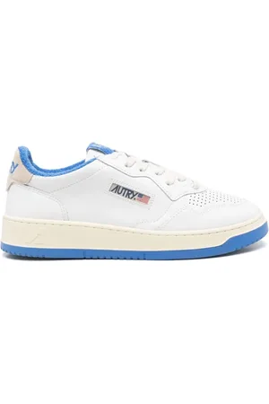 Autry Buty, Mężczyzna, Biały, 42 EU, Zamsz, Niskie Medalist Sneakers