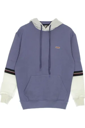 Kangol Bluzy, Mężczyzna, Niebieski, S, Liliowy Lekki bluza z kapturem