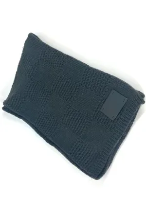 LOUIS VUITTON Pre-owned, Kobieta, Szary, ONE SIZE, Wełna, Pre-owned Wool scarves