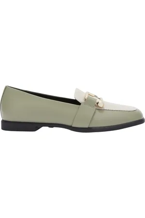 Furla Buty, Kobieta, Zielony, 39 EU, Skóra, Nuvola Mokasyny
