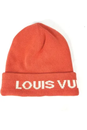 LOUIS VUITTON Pre-owned, Kobieta, Czerwony, ONE SIZE, Bawełna, Pre-owned Cotton hats