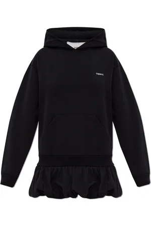 COPERNI Bluzy, Kobieta, Czarny, M, Bawełna, Bawełniana Bluza z Kapturem