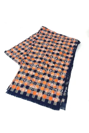 LOUIS VUITTON Pre-owned, Kobieta, Wielobarwność, ONE SIZE, Bawełna, Pre-owned Cotton scarves