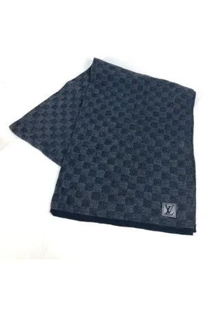 LOUIS VUITTON Pre-owned, Kobieta, Czarny, ONE SIZE, Wełna, Pre-owned Wool scarves