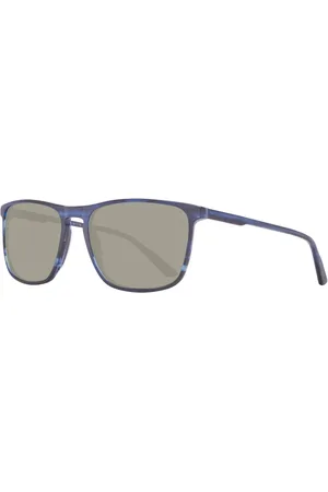 Helly Hansen Akcesoria, Mężczyzna, Czarny, ONE SIZE, Czarne plastikowe okulary przeciwsłoneczne z 57 mm soczewką