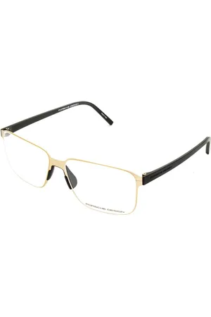 Porsche Design Akcesoria, Mężczyzna, Żółty, ONE SIZE, Złota Metalowa Ramka Zegarek