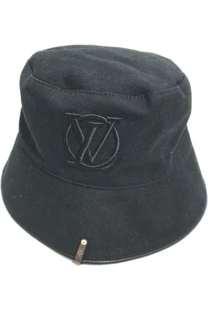 LOUIS VUITTON Pre-owned, Kobieta, Czarny, ONE SIZE, Bawełna, Pre-owned Cotton hats