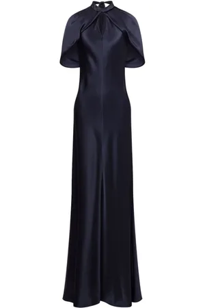 Alberta Ferretti Sukienki, Kobieta, Niebieski, M, Niebieska Sukienka Abito
