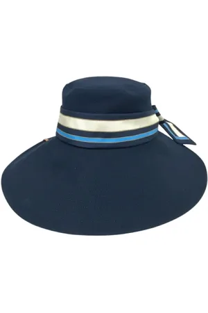 LOUIS VUITTON Pre-owned, Kobieta, Niebieski, ONE SIZE, Bawełna, Pre-owned Fabric hats