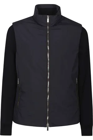 MOORER Kurtki, Mężczyzna, Niebieski, 2XL, Stylowa Kurtka Bomber