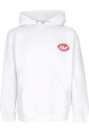 Huf Bluzy, Mężczyzna, Biały, L, Biała Bluza Cereal Killer Długi Rękaw