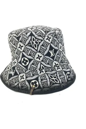 LOUIS VUITTON Pre-owned, Kobieta, Czarny, ONE SIZE, Bawełna, Pre-owned Cotton hats