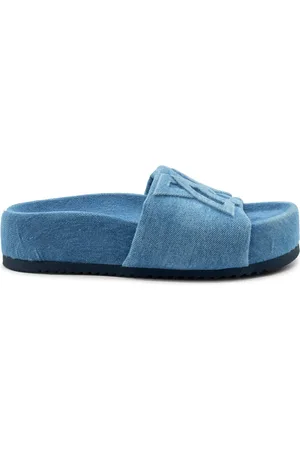 vic matiè Buty, Kobieta, Niebieski, 37 EU, Denim, Bubble kapcie jasnoniebieski Denim
