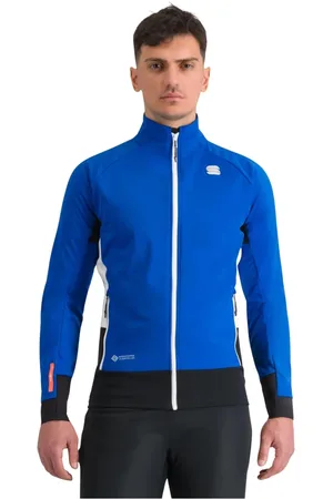 Sportful Sport, Mężczyzna, Niebieski, M, Bright White Apex Jacket