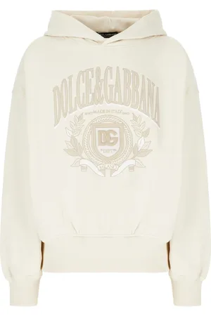 Dolce & Gabbana Bluzy, Mężczyzna, Beżowy, M, Stylowe Bluzy dla Modnego Wyglądu