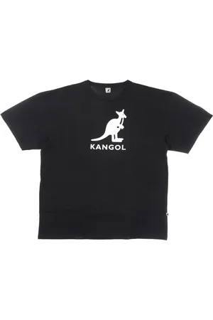 Kangol Koszulki, Mężczyzna, Czarny, L, Męska Czarno/Biała Koszulka