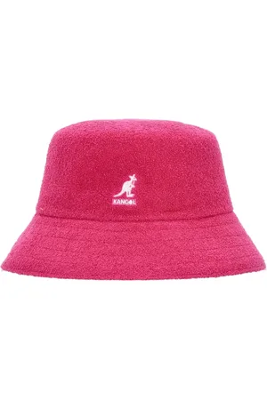 Kangol Akcesoria, Mężczyzna, Różowy, M, Nylon, Elektryczny Różowy Kapelusz Rybacki