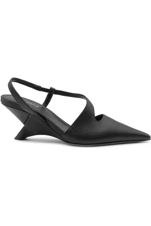 vic matiè Buty, Kobieta, Czarny, 37 EU, Skóra, Czarny zamknięty but Łabędź