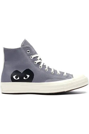 Comme des Garçons Buty, Mężczyzna, Szary, 43 EU, Skóra, Stylowe sneakersy na co dzień