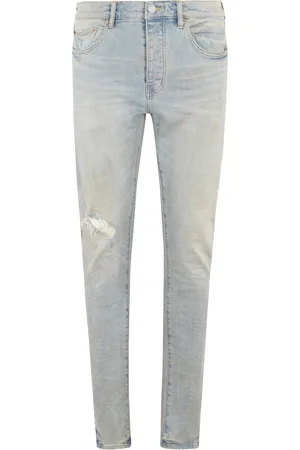 Purple Brand Jeansy, Mężczyzna, Niebieski, W33, Stylizacja Weneckiego Słońca