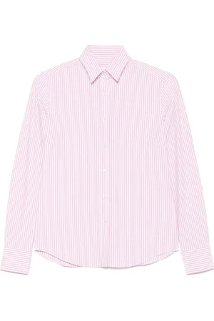 Xacus Bluzki, Kobieta, Różowy, M, Różowa Elegancka Koszula Damska