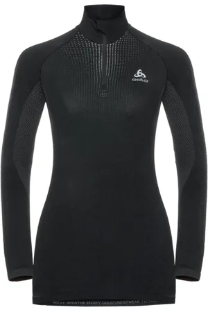 Odlo Sport, Kobieta, Czarny, M, Top Wydajnościowy do Aktywnego Ubrania