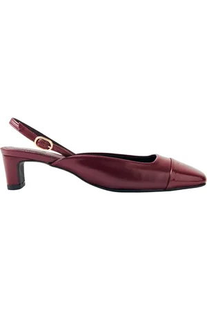 ALOHAS Buty, Kobieta, Czerwony, 38 EU, Lindy Skórzane Czółenka