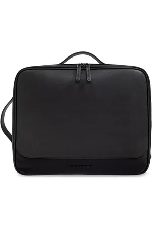 Emporio Armani Torebki, Mężczyzna, Czarny, ONE SIZE, Plecak z logo