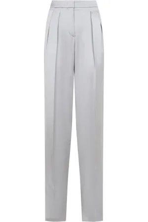 Giorgio Armani Spodnie, Kobieta, Szary, 3XL, Spodnie Slim Fit