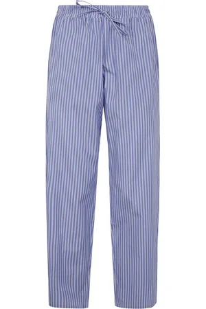 PIERRE-LOUIS MASCIA Spodnie, Kobieta, Niebieski, L, Spodnie Wide Leg Kami
