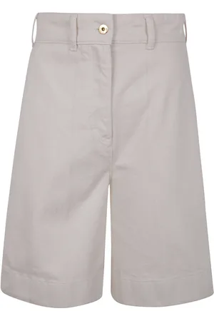 Patou Szorty, Kobieta, Beżowy, S, Denim, Denim Bermuda Shorts
