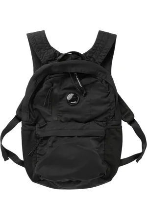 C.P. Company Torebki, Mężczyzna, Czarny, ONE SIZE, Nylon, Funkcjonalny plecak z zamkiem błyskawicznym