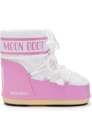 Moon Boot Buty, Kobieta, Różowy, 36 EU, Nylon, Icon Low Nylon Botki