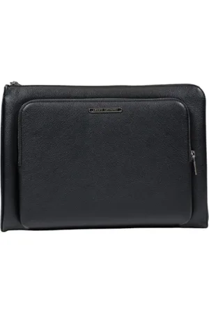 Armani Exchange Torebki, Mężczyzna, Czarny, ONE SIZE, Kolekcja męska Pochette i Beauty