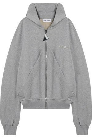 The Attico Bluzy, Kobieta, Szary, S, Bluza z kapturem Drop 2