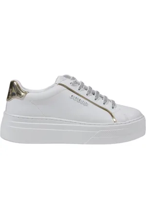 Guess Buty, Kobieta, Biały, 37 EU, Kolekcja Casualowych Sneakersów Damskich