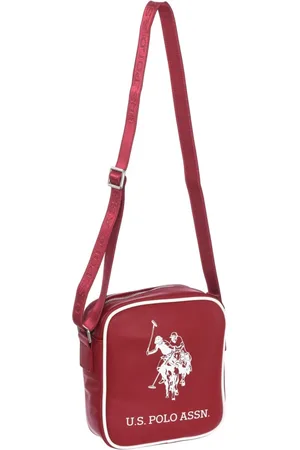 U.S. Polo Assn. Torebki, Mężczyzna, Czerwony, ONE SIZE, Męska Syntetyczna Bandoliera