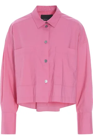 Bitte Kai Rand Bluzki, Kobieta, Różowy, XL, Bawełna, Core Cotton Shirt Bubble Gum