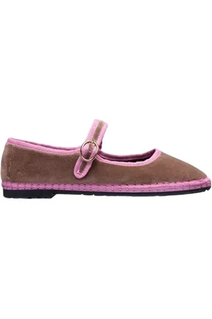Flabelus Buty, Kobieta, Beżowy, 37 EU, Wygodne Buty Mary Jane
