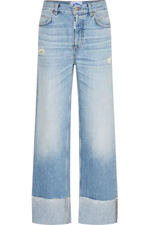 Ball Jeansy, Kobieta, Niebieski, W29 L30, Denim, Vintage Medium Denim Flare Jeansy