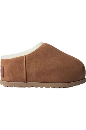 UGG Buty, Kobieta, brązowy, 37 EU, Zamsz, Wyściełane Buty Flatform z Owczej Skóry