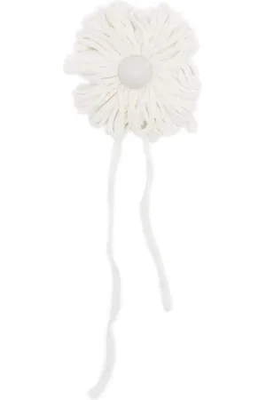 Bernadette Akcesoria, Kobieta, Biały, ONE SIZE, Broszka Kwiatowa Daisy