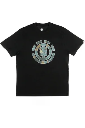Element Koszulki, Mężczyzna, Czarny, S, Camo Icon Fill T-Shirt